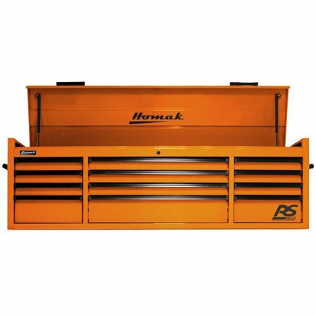 HOMAK RS Pro 72'' Orange 12-Drawer Top Chest OG02072120 571OG02072120